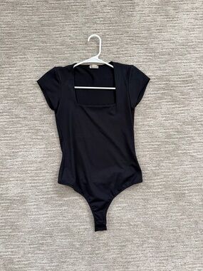 Free people Black One-Piece Bodysuit, size XS